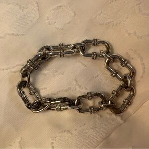 Chloe + Isabel silver link bracelet